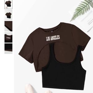 Brand new SHEIN Crop top